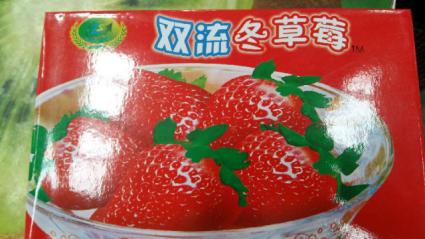 冬天里的一抹红色礼物：成都双流冬草莓