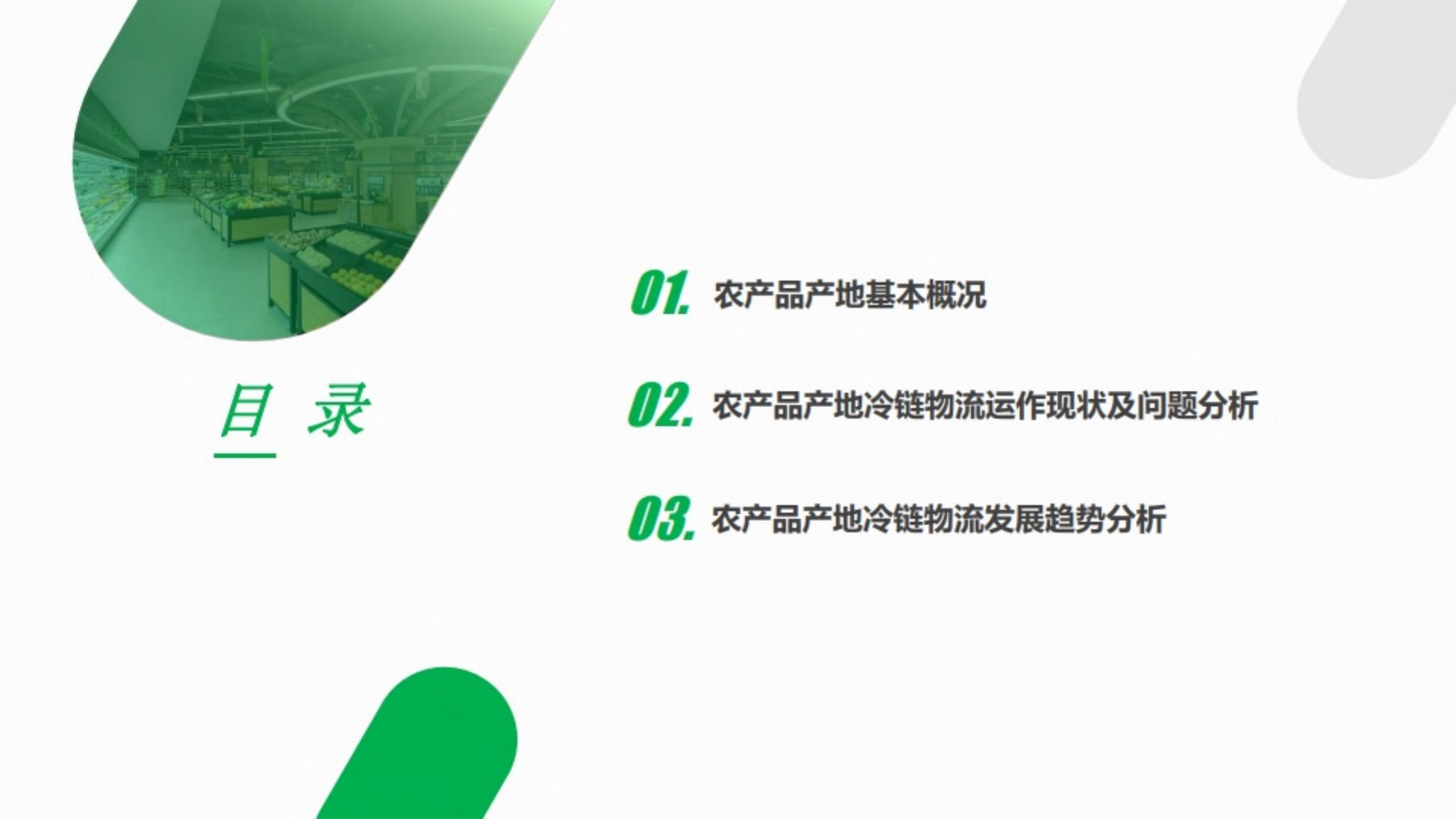 2019年农产品产地冷链研究报告