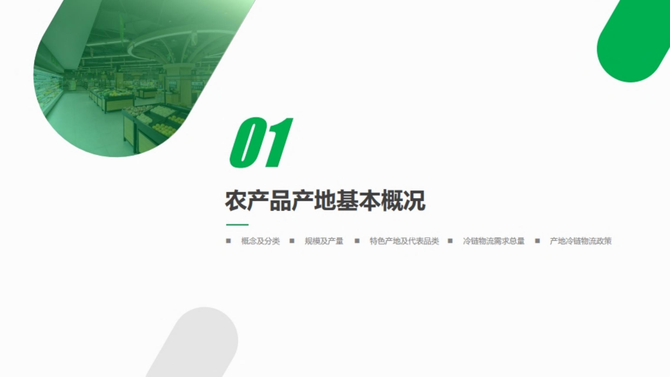 2019年农产品产地冷链研究报告