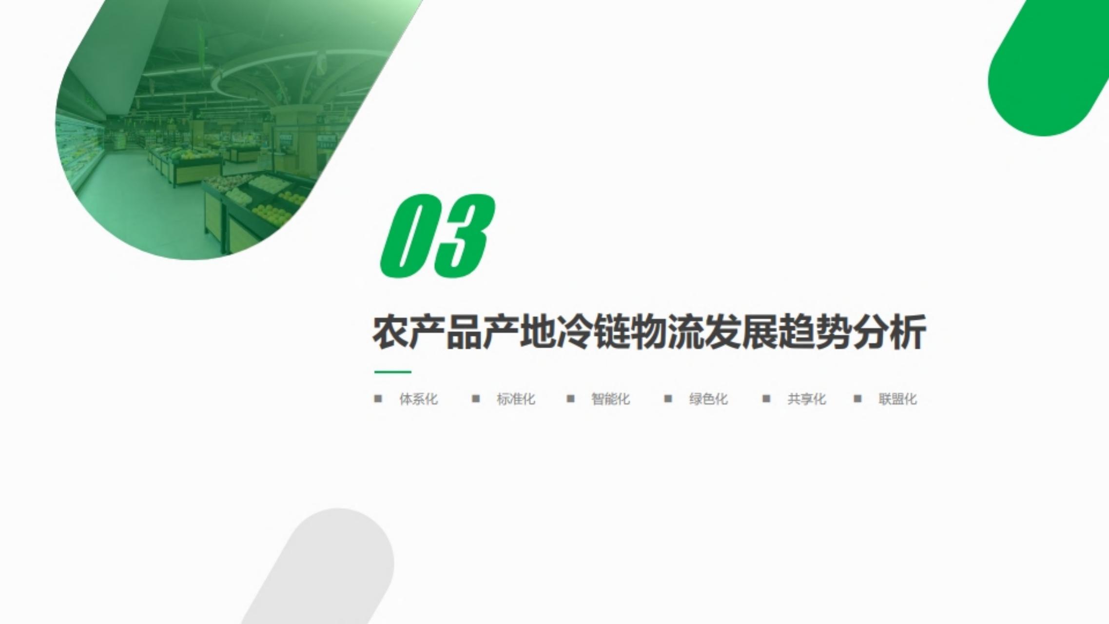 2019年农产品产地冷链研究报告