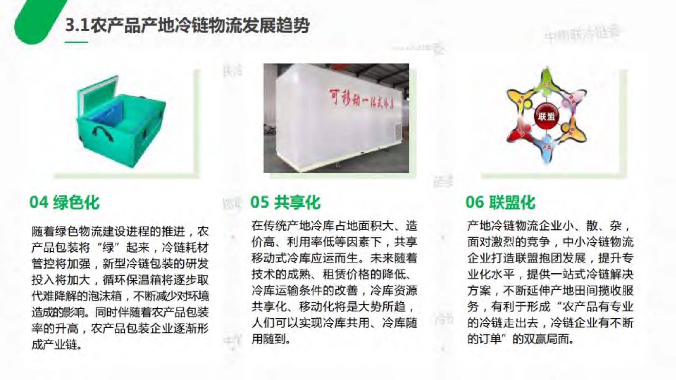 2019年农产品产地冷链研究报告